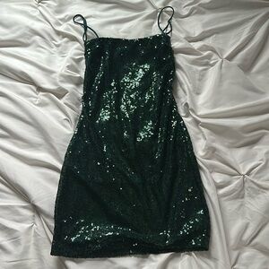 Green Homecoming Dress